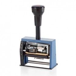 Fechador numerador REINER DN65A, 6 cifras con placa de 65 x 30 mm.