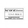 Numerador datador REINER ND53A-5, 5 xifres amb placa de 50 x 30 mm.