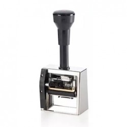 Numerador datador REINER ND53A-6, 6 xifres amb placa de 50 x 30 mm.