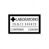 Numerador fechador REINER ND53A-6, 6 cifras con placa de 50 x 30 mm.