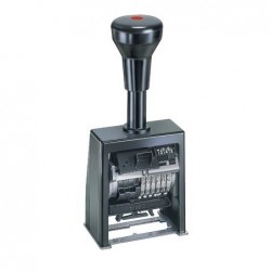 Numerador REINER B6K de 6 cifras con armazón de plástico resistente