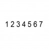 Numerador Reiner C1 de 7 cifras. Armazón metálico.