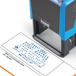 Impremta Trodat 4927 typo de 60 x 40 mm.